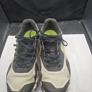 adidas Black and Neon Green Sneakers‎